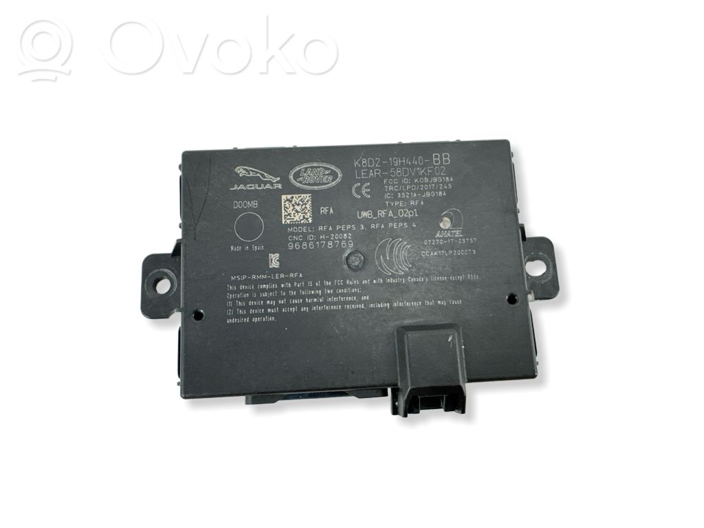 Land Rover Evoque II Keyless (KESSY) go control unit/module 