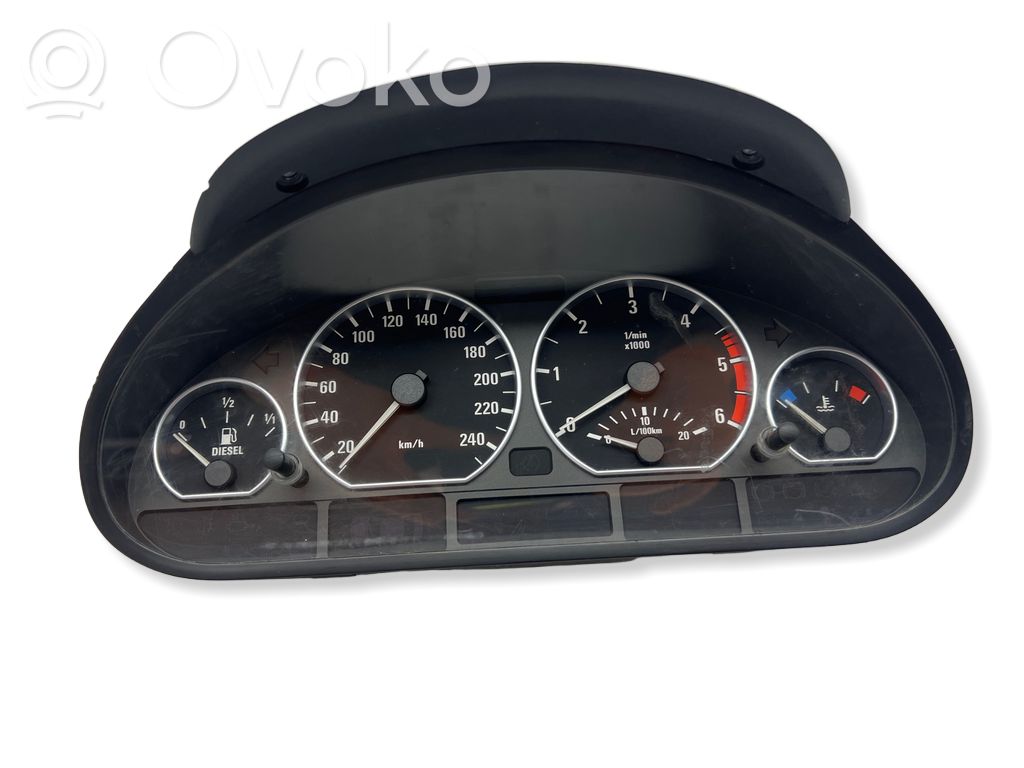 BMW 3 E46 Speedometer (instrument cluster) 