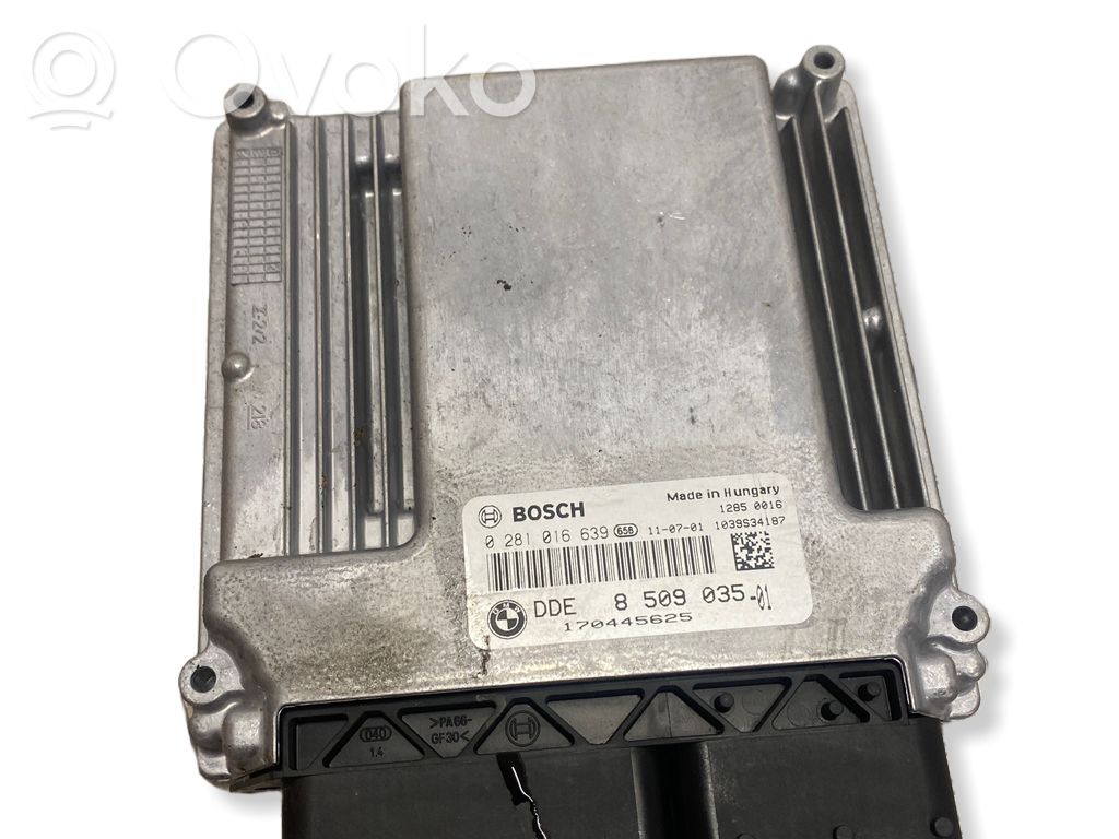 BMW 5 E60 E61 Dzinēja vadības bloks 