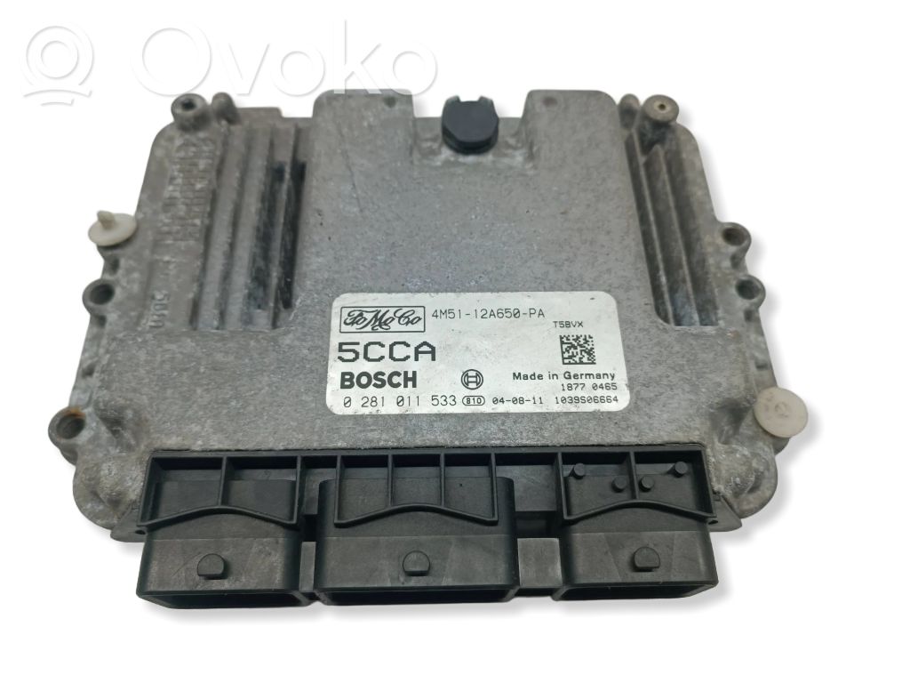 Ford Focus C-MAX Engine control unit/module 