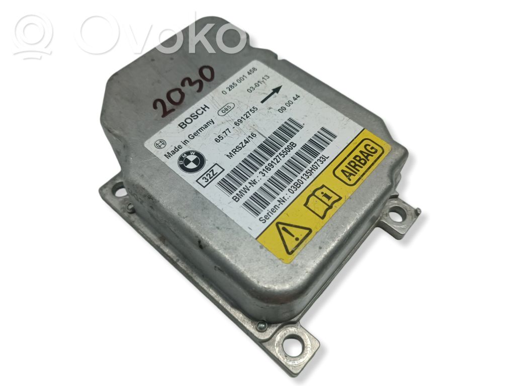 Airbag control unit/module   6912755,0285001458,65776912755