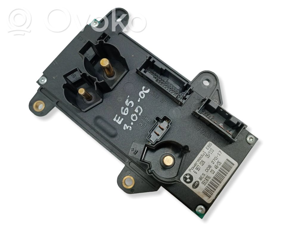 BMW 7 E65 E66 Power management control unit 