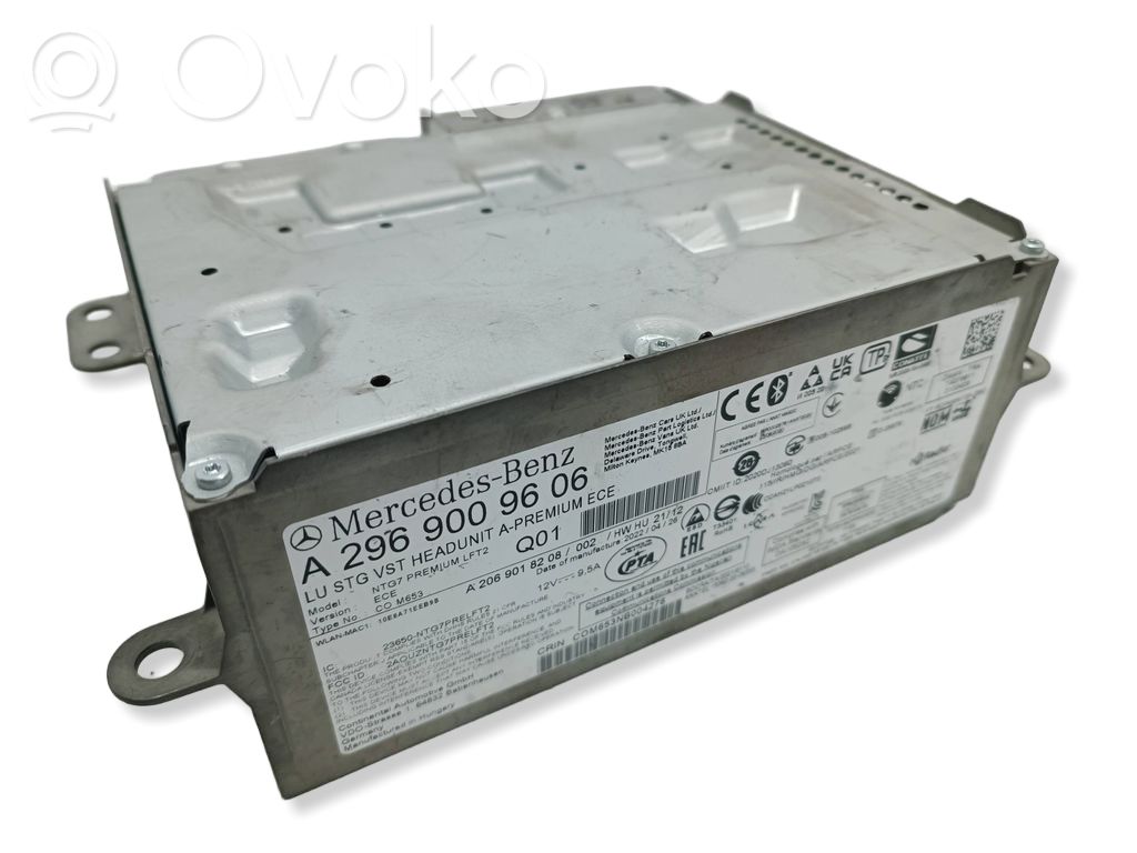 Panel / Radioodtwarzacz CD/DVD/GPS   A2969009606,A2069018208