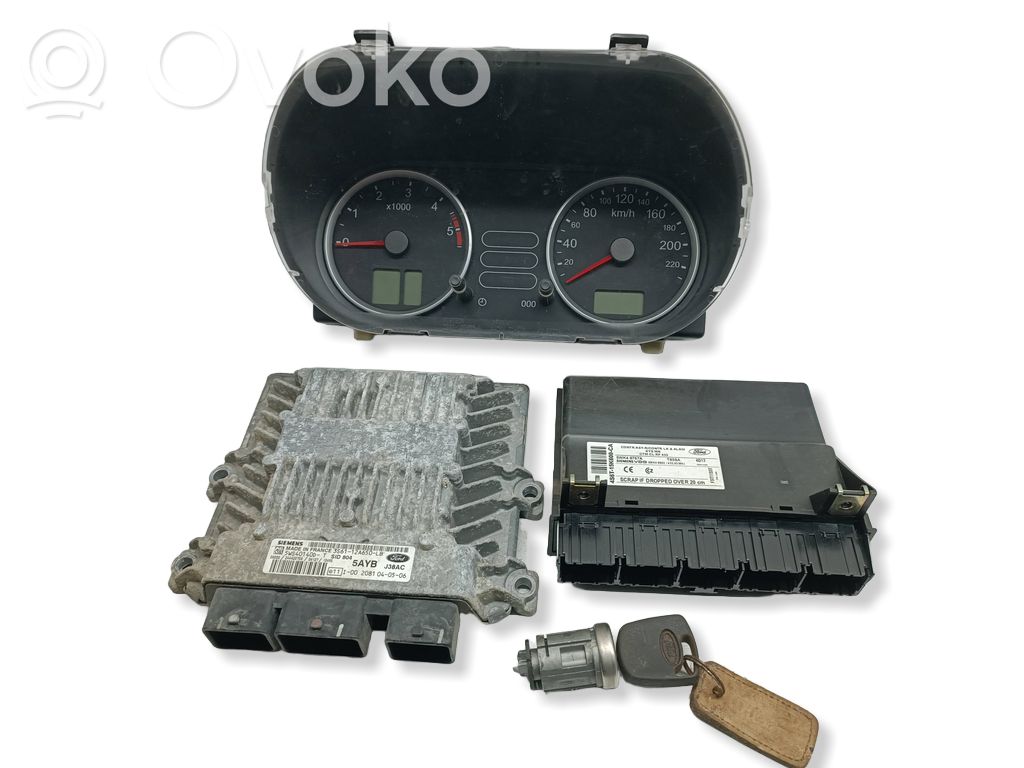 Engine control unit/module   3S6112A650LB,5WS40140DT,4S6F10849JA,4S6T15K600CA