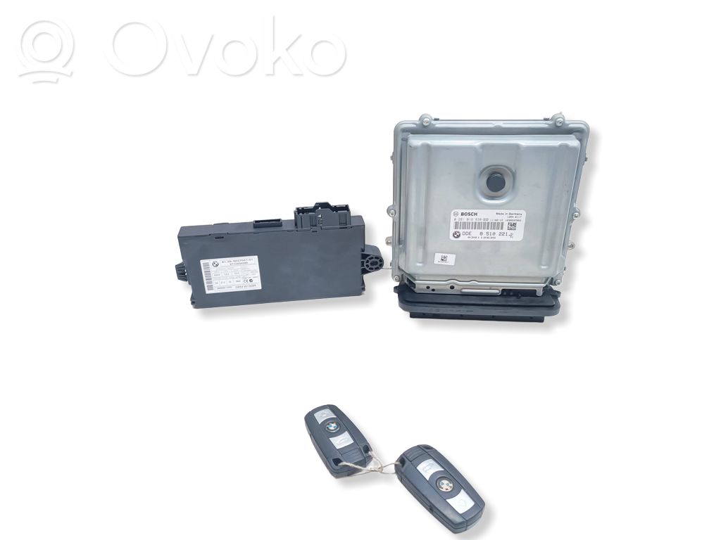 Kit centralina motore ECU e serratura   8510221,0281016838,9237047
