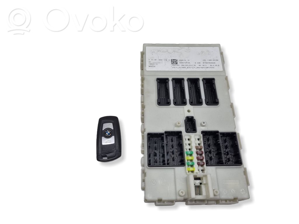 BMW 3 F30 F35 F31 Komputer / Sterownik ECU i komplet kluczy 