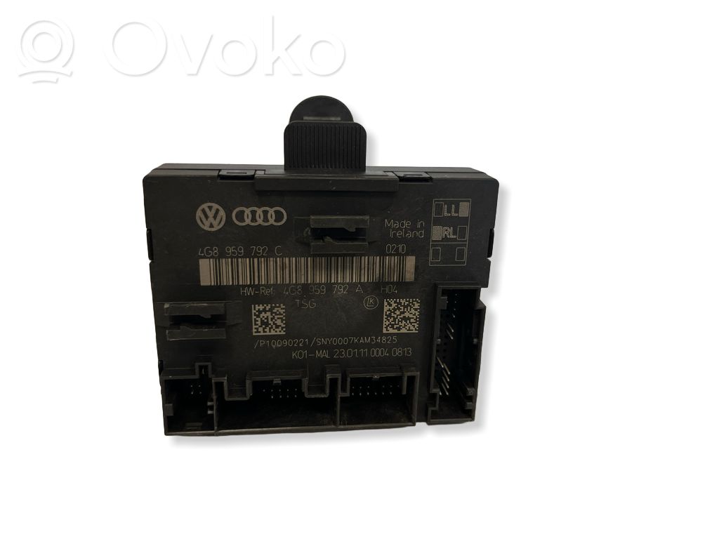Audi A7 S7 4G Door control unit/module 