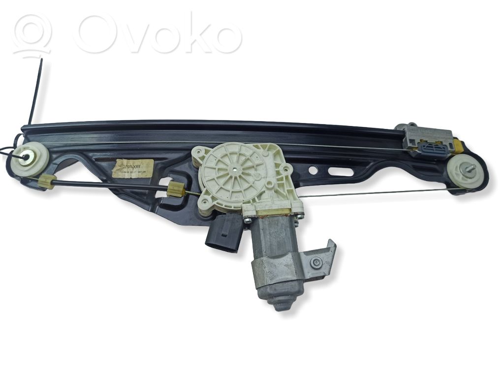 BMW 5 E60 E61 Rear door window regulator with motor 