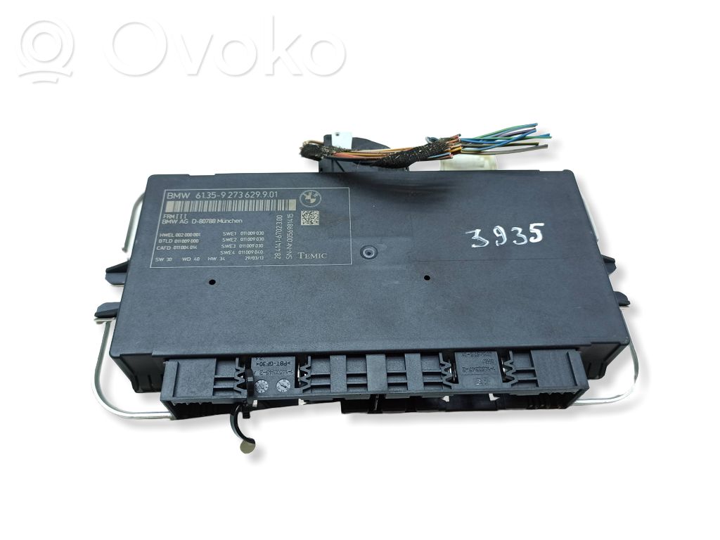 BMW 5 F10 F11 Sterownik / Moduł świateł LCM 