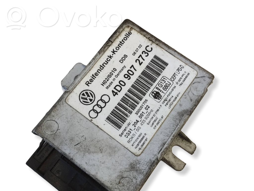 Audi A6 Allroad C5 Tire pressure control unit 