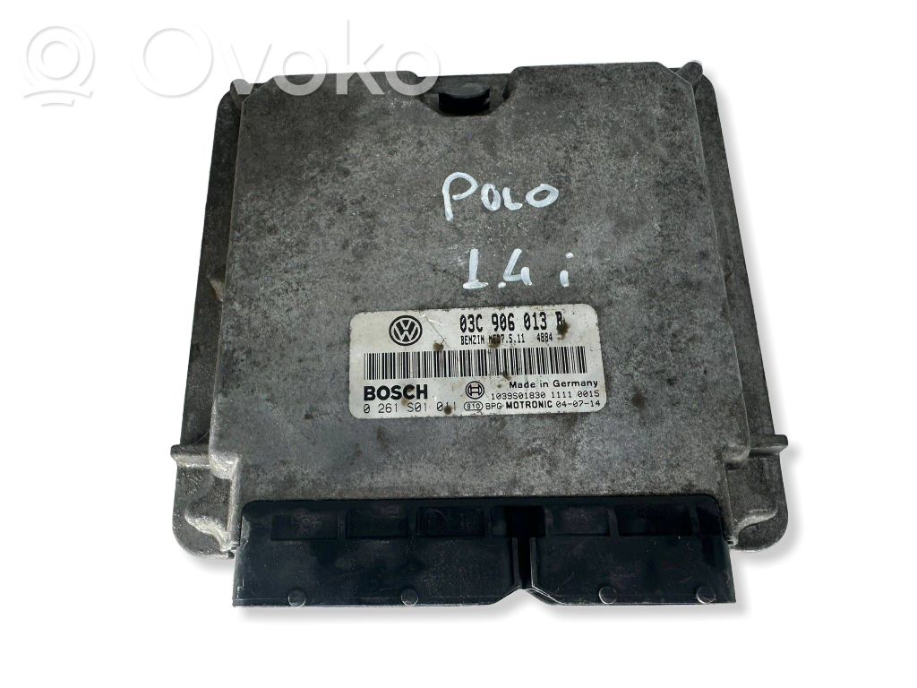 Volkswagen Polo IV 9N3 Unitate/modul de control motor 