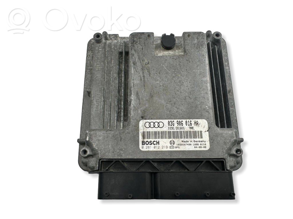 Audi A4 S4 B6 8E 8H Unitate/modul de control motor 