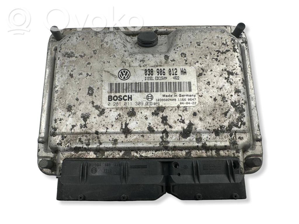 Skoda Octavia Mk2 (1Z) Unitate/modul de control motor 