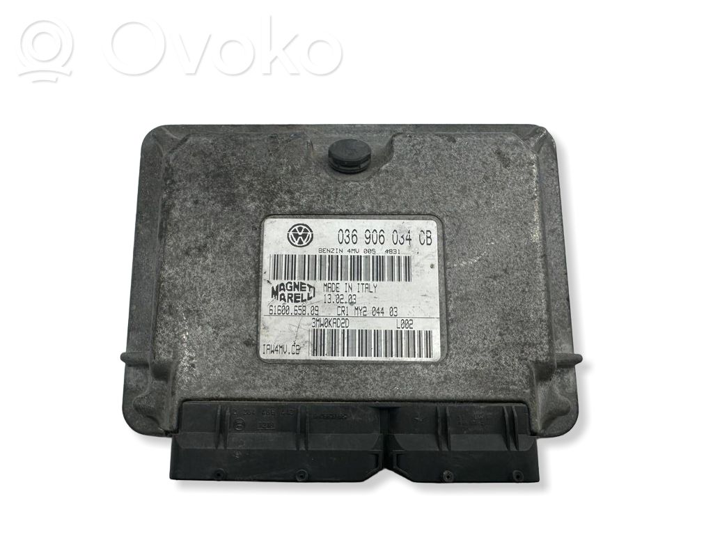 Engine control unit/module   036906034CB,6160065809,3MN0KHD2D