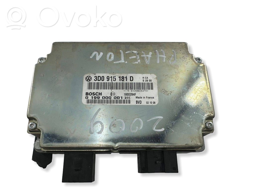 Battery control module   3D0915181D,0199000001,18002B4E