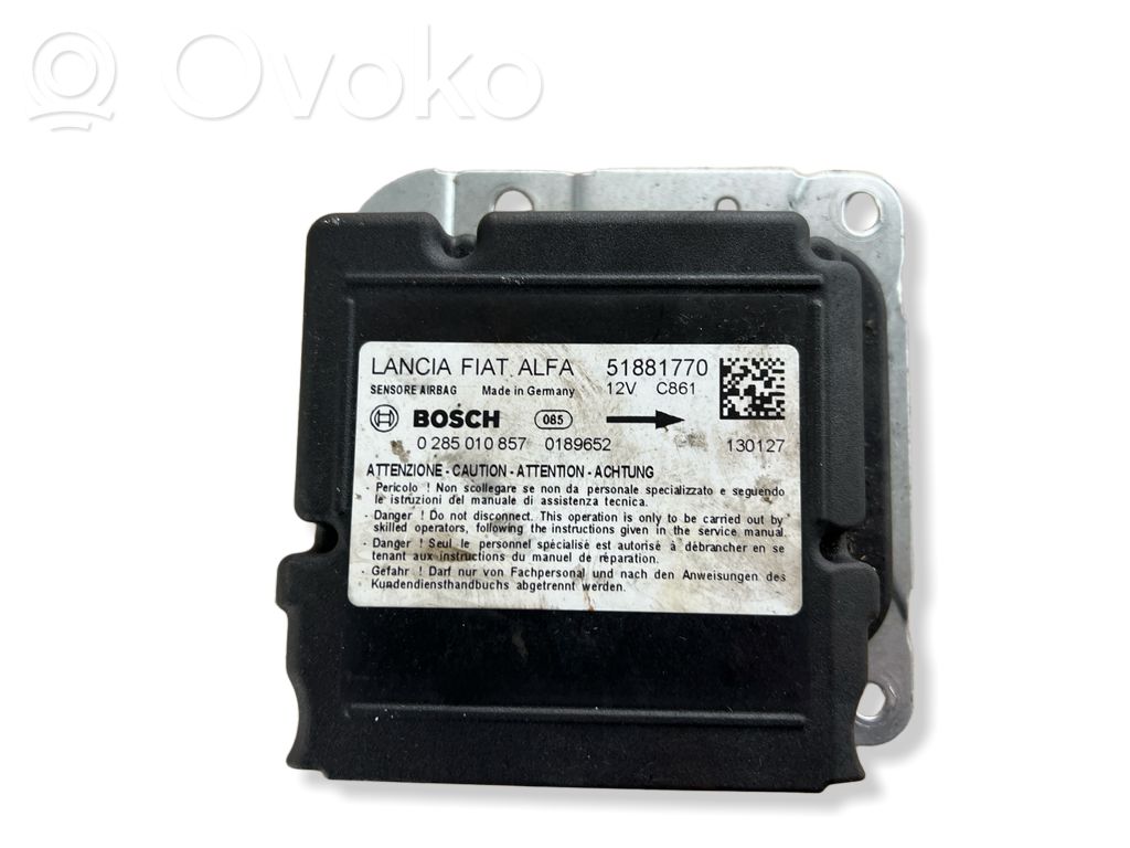 Opel Combo D Airbag control unit/module 