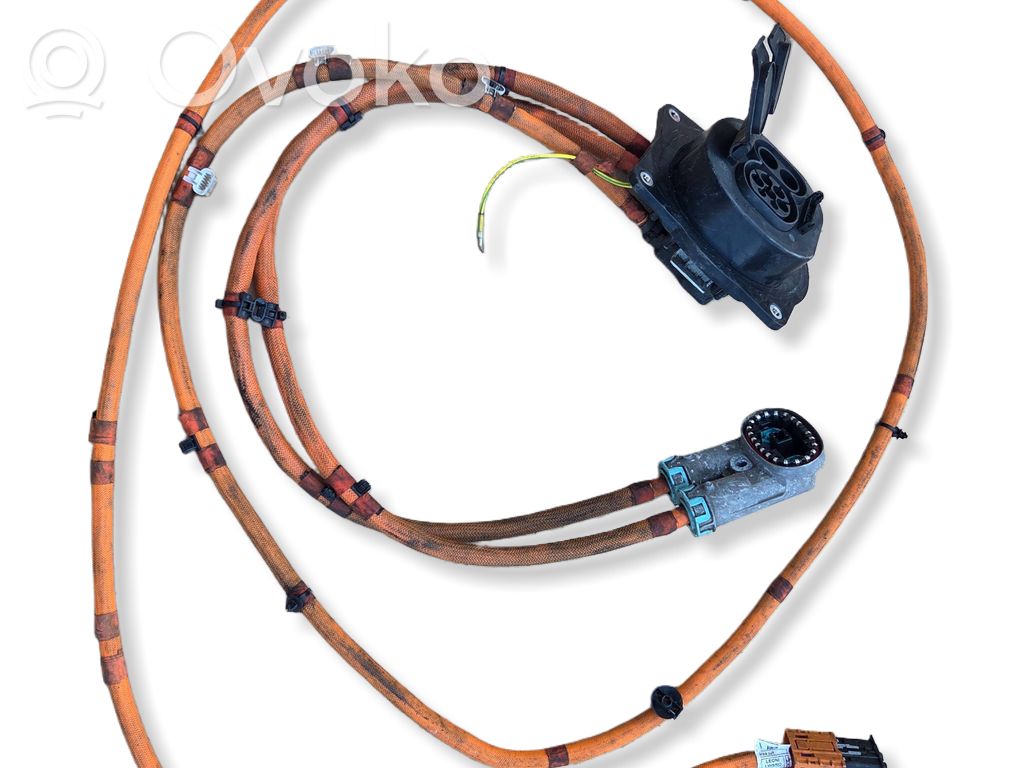 BMW i4 Electric car charge socket 