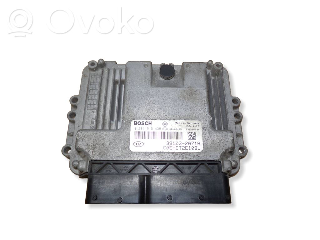 Unidad de control/módulo del motor   0281015438