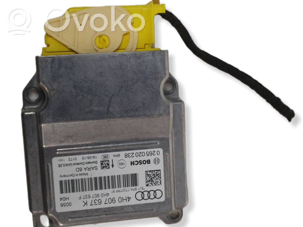 Audi A8 S8 D4 4H ESP (stability system) control unit 