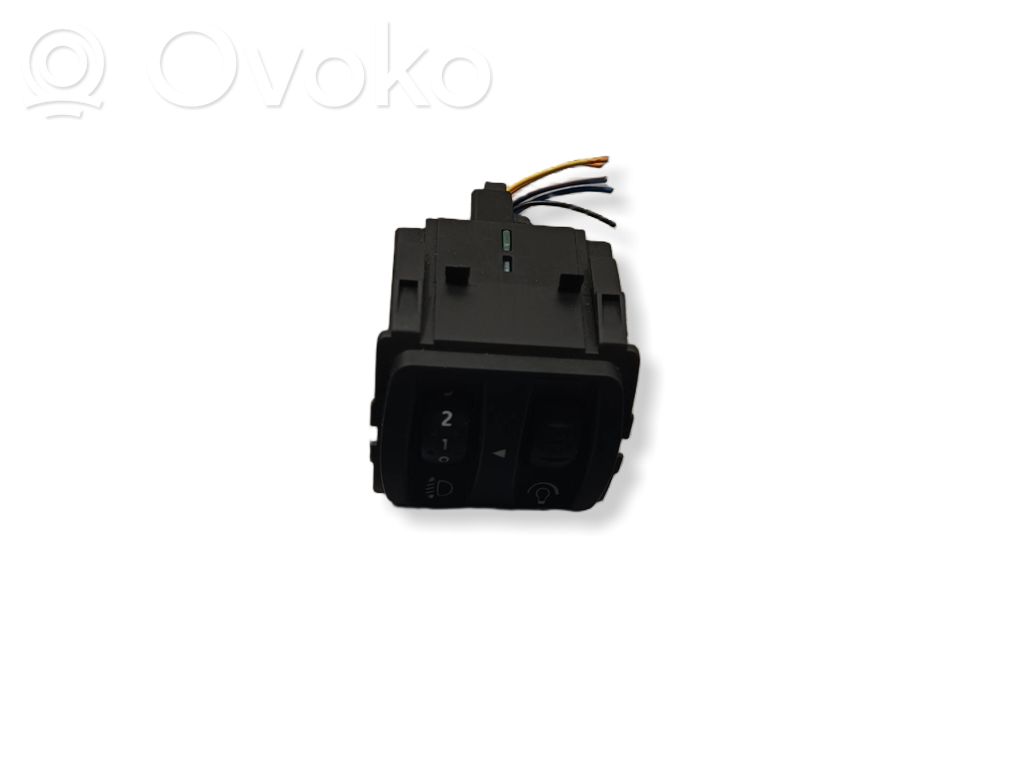 Renault Clio IV Headlight level height control switch 