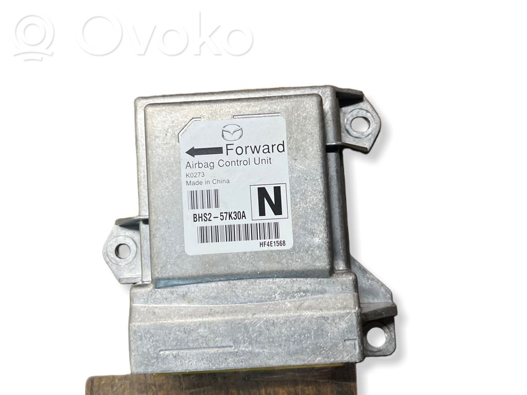 Airbag control unit/module   K0273,HF4E1568,BHS257K30A