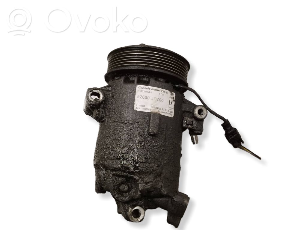 Nissan Qashqai Kompresor / Sprężarka klimatyzacji A/C 