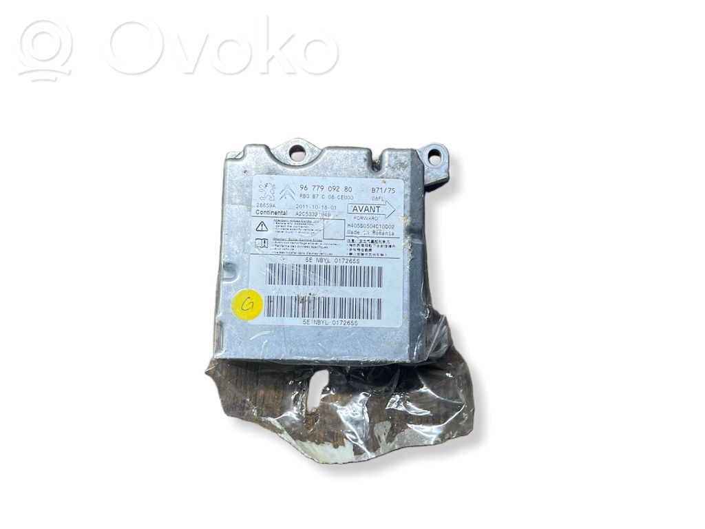Citroen C4 II Airbag control unit/module 