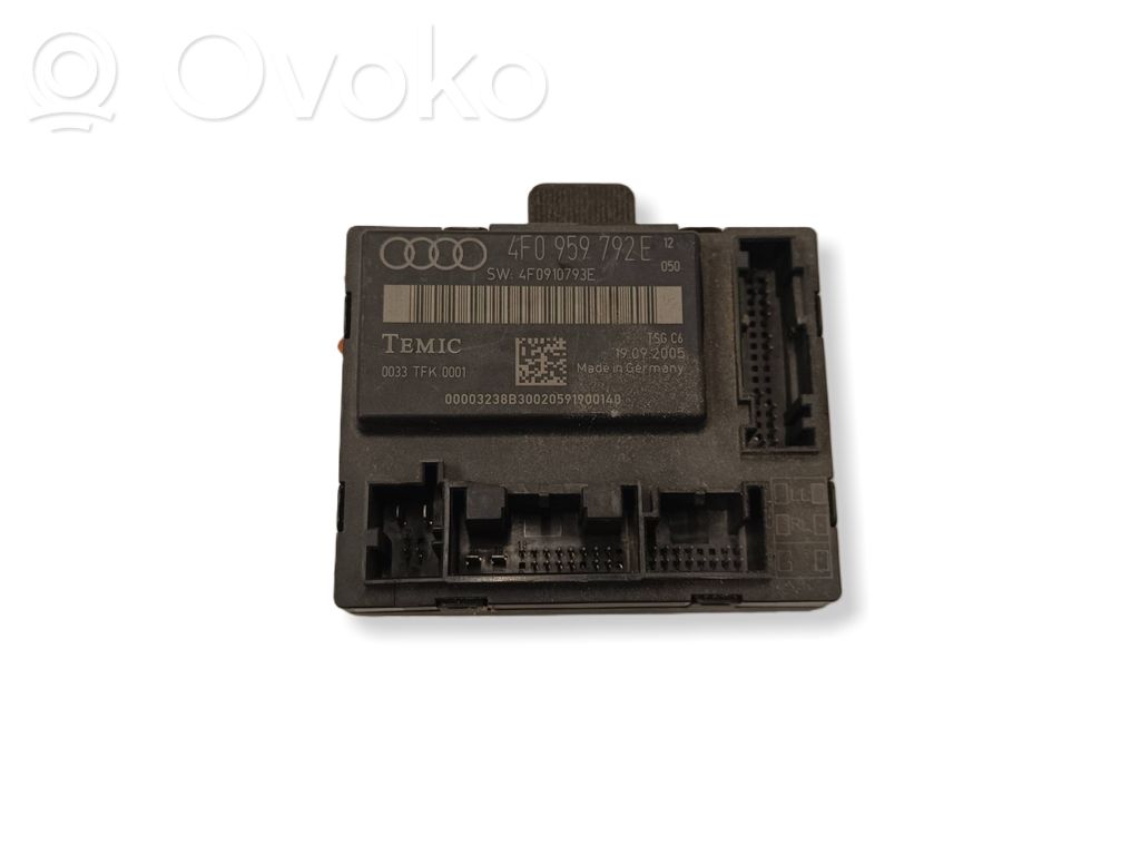 Door control unit/module   4F0959792E,4F0910793E,0033TFK0001