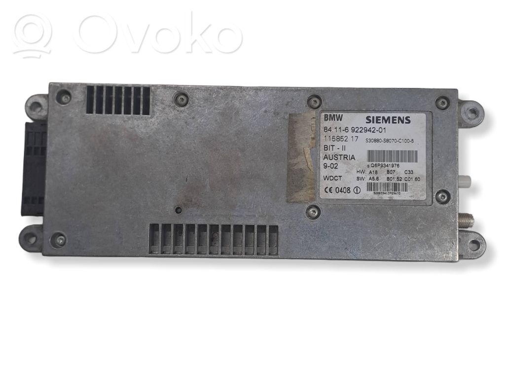 BMW 5 E39 Bluetooth control unit module 