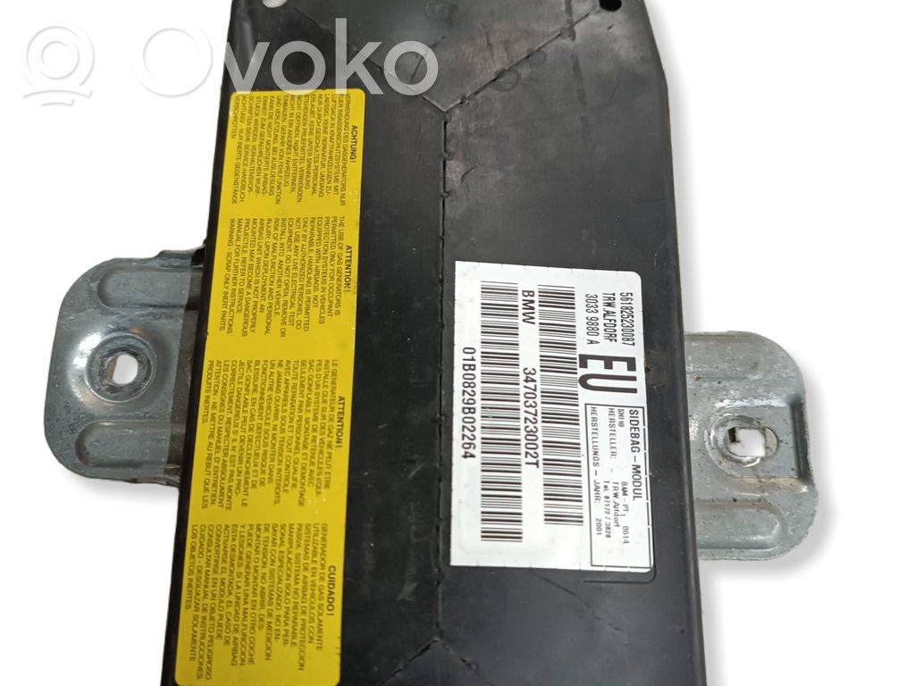 BMW 3 E46 Airbag lateral 