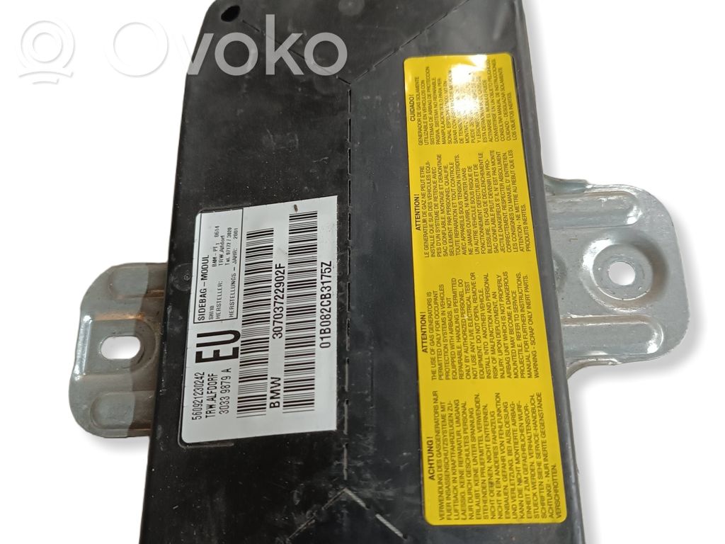 BMW 3 E46 Priekšējo durvju drošības spilvens 