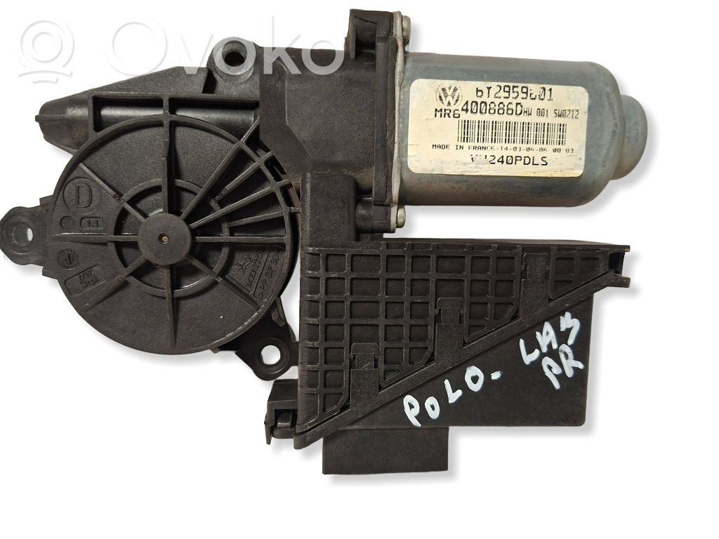 Skoda Roomster (5J) Silnik regulatora szyby drzwi przednich 