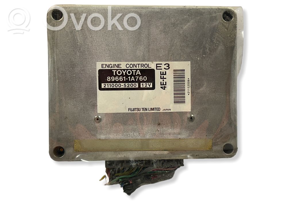 Toyota Corolla E100 Engine control unit/module 