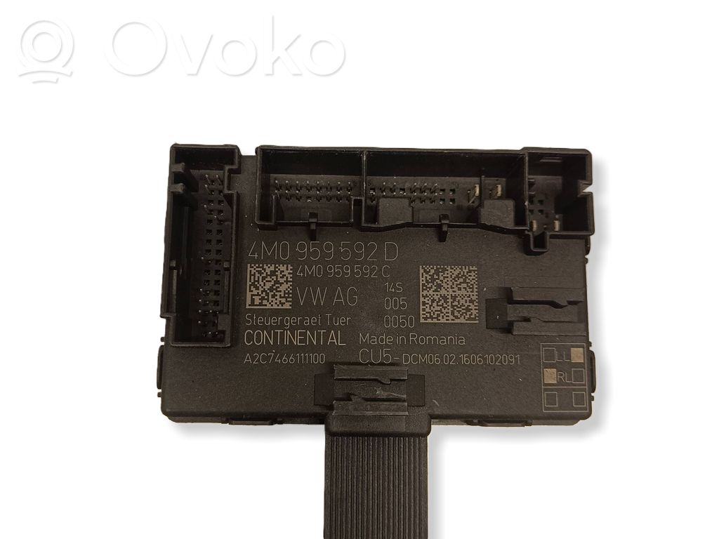 Audi Q7 4M Door control unit/module 