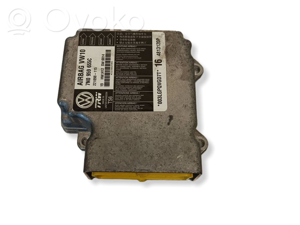Volkswagen Sharan Airbag control unit/module 