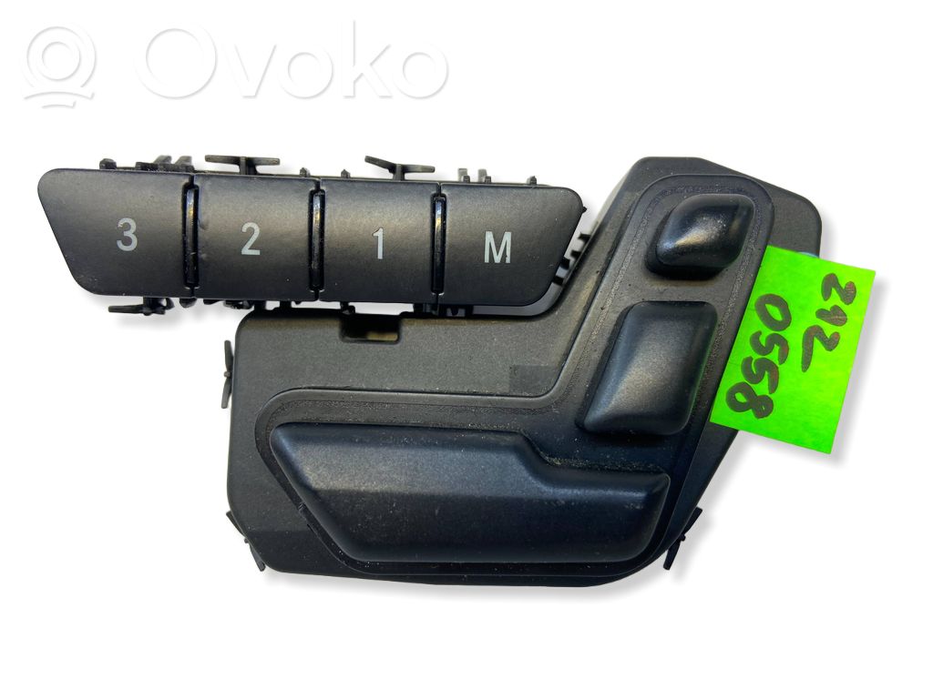 Mercedes-Benz E W212 Interruptor de control del asiento 