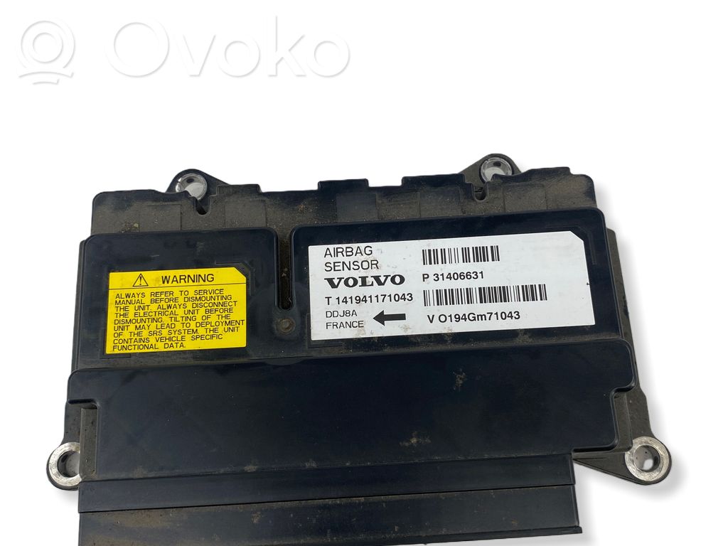 Volvo V40 Cross country Airbag control unit/module 