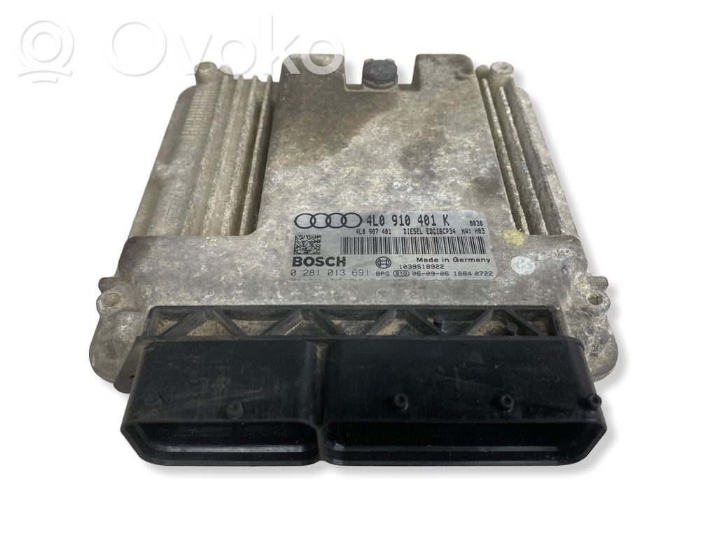 Engine control unit/module   4L0910401K,4L0907401,0281013691