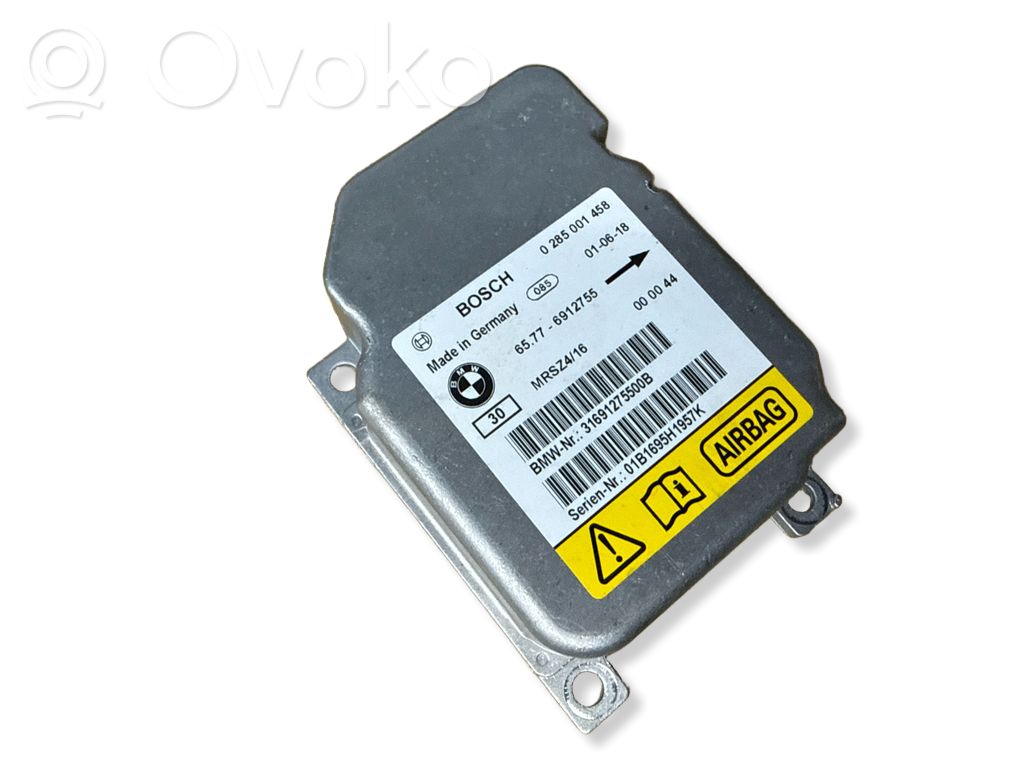 Airbag control unit/module   0285001458,31691275500B,6912755