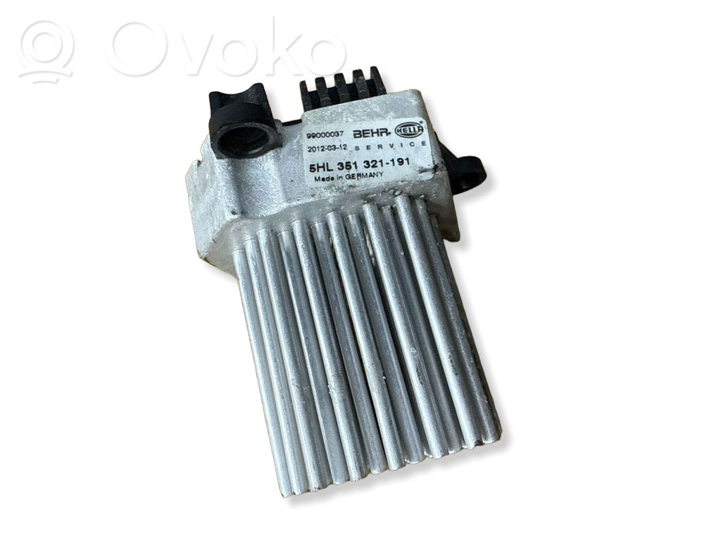 BMW 3 E46 Heater blower motor/fan resistor 