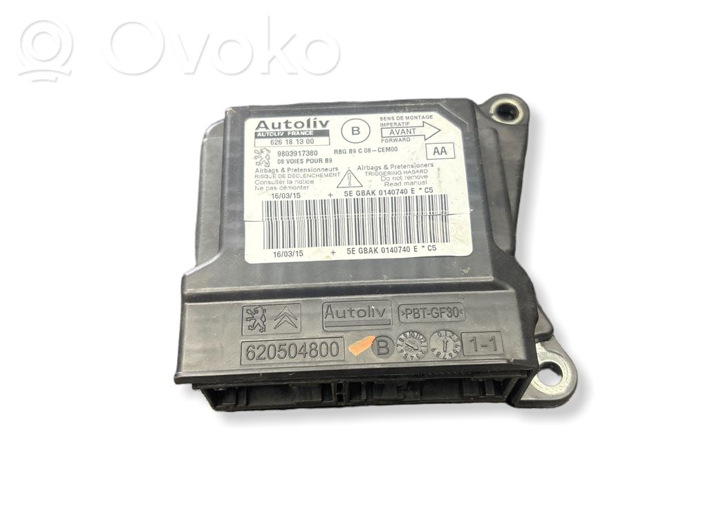 Citroen Berlingo Airbag control unit/module 
