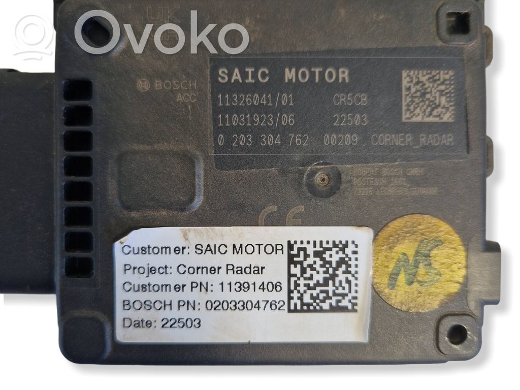 MG MG4 ev Distronic sensor radar 