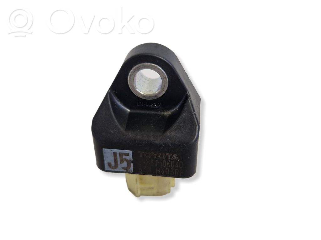 Toyota Hilux (AN120, AN130) Sensor impacto/accidente para activar Airbag 