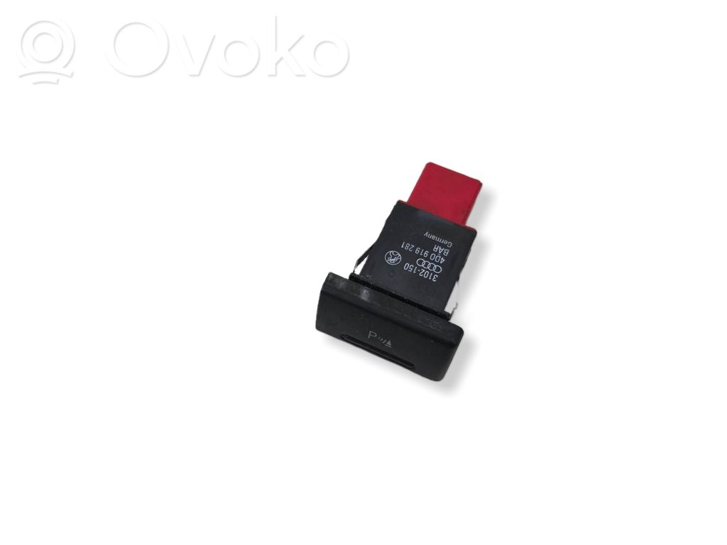 Parking (PDC) sensor switch   3102150,4D0919281