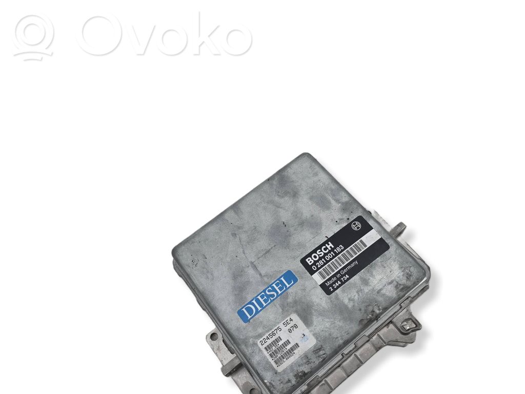 Engine control unit/module   0281001183,2244734