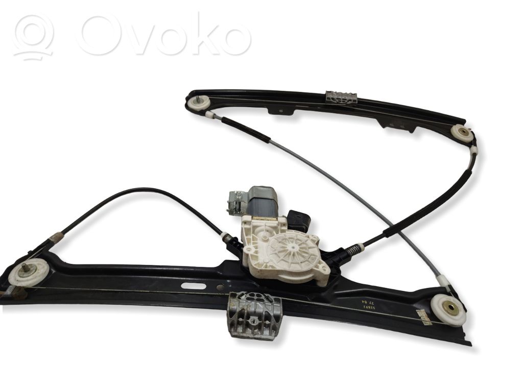 Front door window regulator with motor   7075668