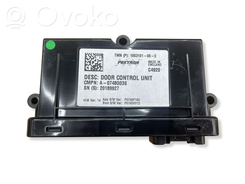 Tesla Model 3 Door control unit/module 