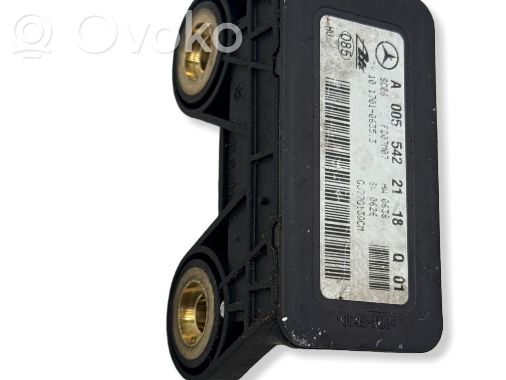 Mercedes-Benz CLK A209 C209 ESP acceleration yaw rate sensor 