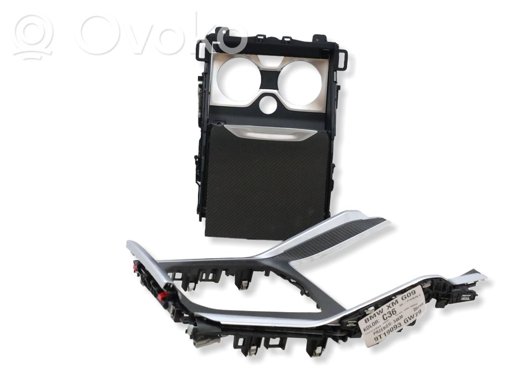 BMW XM Embellecedor de la consola central 
