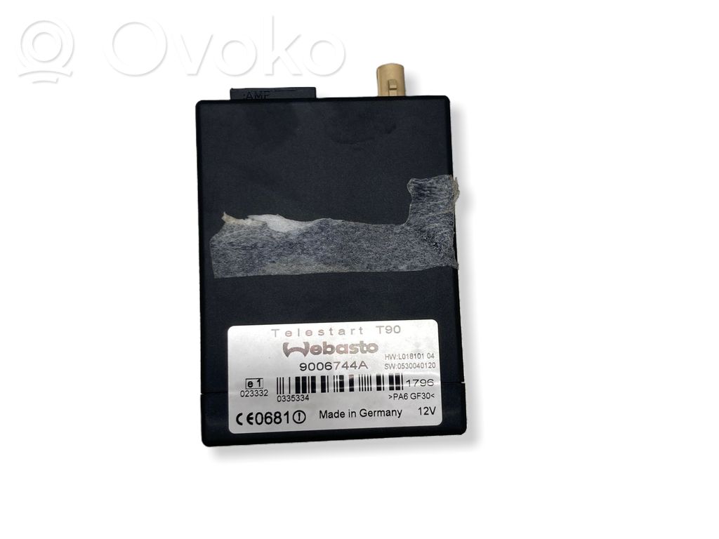 Volkswagen Touran I Auxiliary heating control unit/module 